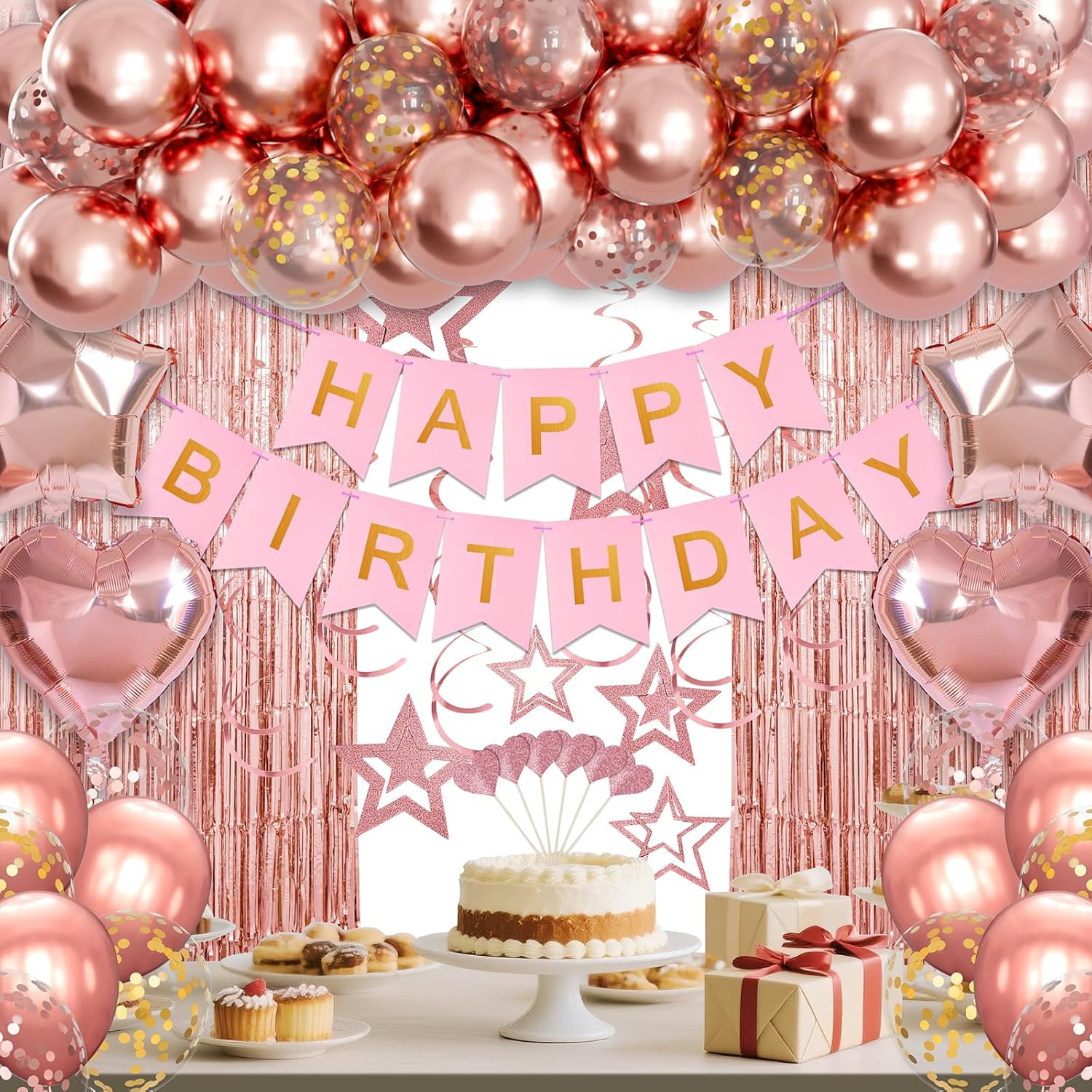 Ice Skating Birthday Party Decorations for Girls, Skating Happy Birthday  Banner Snowflake Garland Banner Blue Silver Balloon Roller Skating Cake  Cupcake Toppers for Winter Birthday Party - Walmart.com, image size:1500x1500