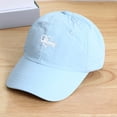 thumbnail image 3 of Grblisyd Summer Sports Baseball Cap for Girls Lightweight UV Protection Embroidered Hat for Running, Tennis, Golf, 3 of 5