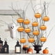 thumbnail image 5 of Calabaza colgante de Halloween BLESIY decoración de otoño adorno de bola naranja, 5 of 8