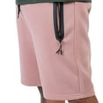 thumbnail image 4 of Brooklyn Cloth Men's 5 Inseam Heat Seal Shorts, Zip Pocket, Polyester, Dusty Rose, Large, 4 of 5