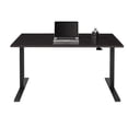 thumbnail image 6 of Realspace® Magellan 60"W Pneumatic Height-Adjustable Standing Desk, Espresso, 6 of 6