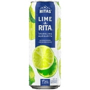Ritas Lime-A-Rita Sparkling Margarita, 25 fl oz Can, 8% ABV