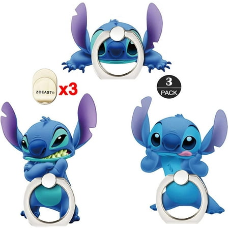 ZOEAST(TM) 3 Pack Cartoon Phone Ring Grip Lilo Nani Universal 360° Adjustable Holder Car Desk Hook Stand Stent Mount | Walmart Canada ZOEAST(TM) 3 Pack Cartoon Phone Ring Grip Lilo Nani Universal 360° Adjustable Holder Car Desk Hook Stand Stent Mount | Walmart Canada