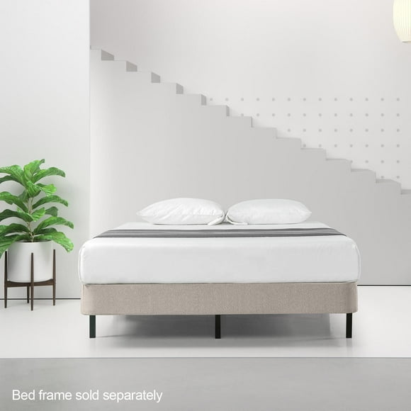 Zinus Spa Sensations Queen Size Low Profile Smart Box Spring, 5 inch Mattress Foundation for Bed Frame and Platform Bed
