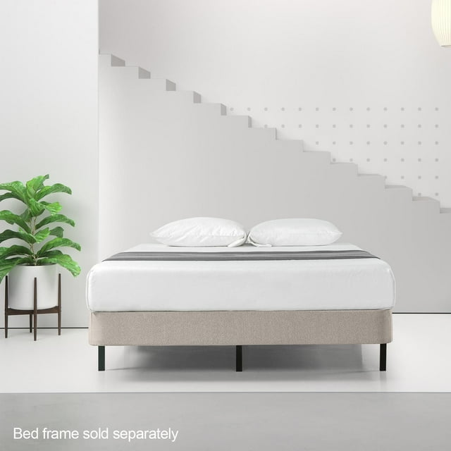 Zinus Spa Sensations Twin Size Low Profile Smart Box Spring, 5 inch Mattress Foundation for Bed Frame and Platform Bed
