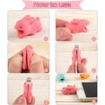 thumbnail image 4 of 15 pcs Cable Protector Cute Animals Cable Attack Charger Cord Protector Usb Charging Cable Protector Compatible With Iphone/android, 4 of 5
