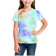 thumbnail image 5 of Camisetas de Cuello de Tripulación de Manga Corta para Mujeres Camiseta Impresa Inspirada en Acuarela para Niños de Edades 8-14, 5 of 5