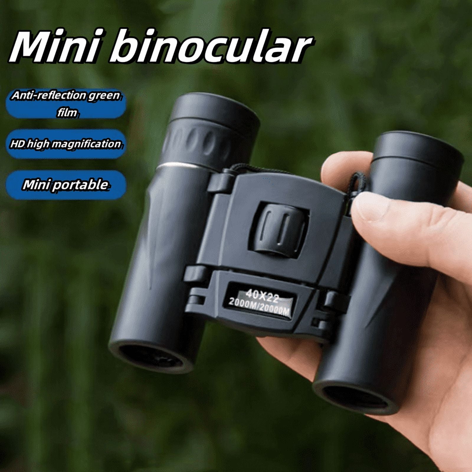 40x22 Zoom BAK4 HD Telescope Professional Powerful Binoculars Long Range Portable Monocular Optics For Camping Outdoor