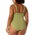 thumbnail image 2 of Anne Cole womens  Classic Square Neck One-Piece, 20W, 2 of 3