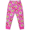thumbnail image 4 of Princess Cinderella, Rapunzel and Ariel Girls 2 Piece Long Sleeve Tee and Jogger Set (Loungewear Style), 4-6X, 4 of 5