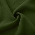 thumbnail image 6 of Likimi Two Piece Sets For Women Crew Neck 3/4 Sleeve Solid Color Shirts With Pants Spring Summer Outfit Set Army Green Size 4Xl, 6 of 7