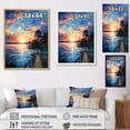 thumbnail image 4 of Designart "Pier And Dock Calm III" Nautical & Beach Floater Framed Wall Decor, 4 of 7