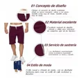 thumbnail image 3 of Bermudas Para Hombre, Pantalones Cortos Deportivos Casuales, 3 of 8