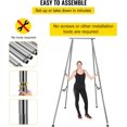 thumbnail image 4 of HECASA Adjustable 115" Yoga Aerial Rig 551lbs/250kg Aerial Yoga Frame for Aerial Fitness Body Extension Improved Yoga Inversions Flexibility & Core Strength, 4 of 14
