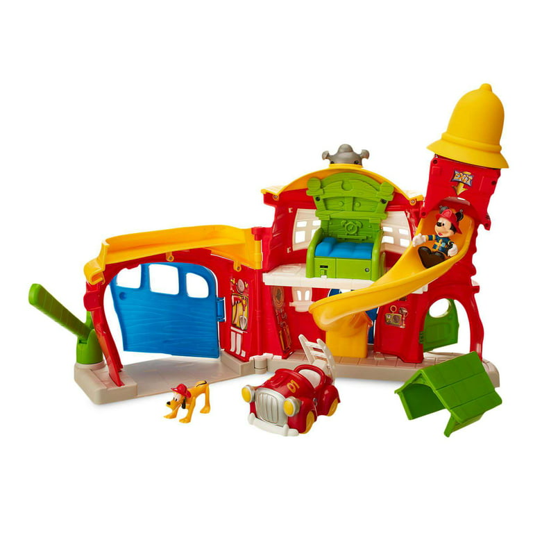 Mickey Mouse Firehouse Playset (Sounds & Lights)