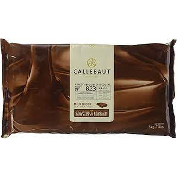 Callebaut Finest Belgian Milk Chocolate Block 823 11Lb