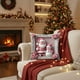 thumbnail image 4 of Tapas de Almohada de Navidad Tapas de Almohada de Navidad Tapas de Almohada Decorativas de 17.7x17.7 Pulgadas Tela de Lana Cremallera Oculta Decoración Del Hogar Tapas de Almohada Tamaño Estándar, 4 of 6
