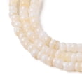 thumbnail image 3 of Natural Freshwater Shell Beads Strands Dyed Rondelle Floral White 3x2mm Hole: 0.5mm about 183~186pcs/strand 14.96''(38cm), 3 of 4
