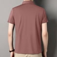 thumbnail image 6 of Lopecy-Sta Shirt for Mens Patterned Short Sleeve Button Placket Casual Business Top with Chest Pocket Comfortable Breathable Knit Tee for Men Work and Casual Occasions, 6 of 8