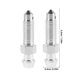 thumbnail image 2 of Car Use Bleed Valve Fork Air Bleed Valve 2Pcs Silver Metal Screws, 2 of 5