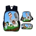 thumbnail image 1 of Toilet man three-piece skibidi toilet game peripheral backpack, 1 of 5