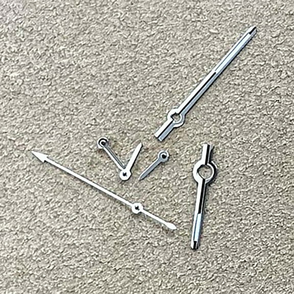 VK63 Hands Green Luminous 6Pin Watch Pointers Replacement for VK63 Quartz Movement Modified Watch Hands