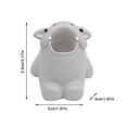 thumbnail image 3 of Bathroom Cartoon Dogs Animals Toothbrush Holder for Bathroom Shelf Open Mouth Design Home Accessory, 3 of 3