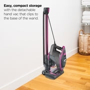 Shark Rocket Pro DLX Corded Stick Vacuum, Carpet and Hardfloors, Pet Friendly, Advanced Swivel Steering, XL Cup, Anti-Allergen Dust Brush, Removable Handheld, HV371 Fuchsia