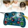 thumbnail image 4 of SIYTUAU Toddler Educational Busy Board With Electronic Components Sound And Light Effects Fine Motor Skills Training Activity Toy For Kids Version E E, 4 of 4