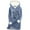 Blue, variant on FNFYFH Long Hoodies for Women Sherpa Fleece Lined Pullover Hoodies Cute Hooded Graphic Sweatshirt Cozy Warm Loungewear for Cold Weather