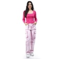 thumbnail image 5 of Blusa de canalé manga larga Roman Fashion /Juvenil, 2507 (Fiusha) fucsia EG, 5 of 5