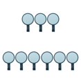 thumbnail image 4 of Ounissouiy Colgador de 3 piezas Gancho de servicio pesado autoadhesivo giratorio de 360 grados Type1 NO1, 4 of 6