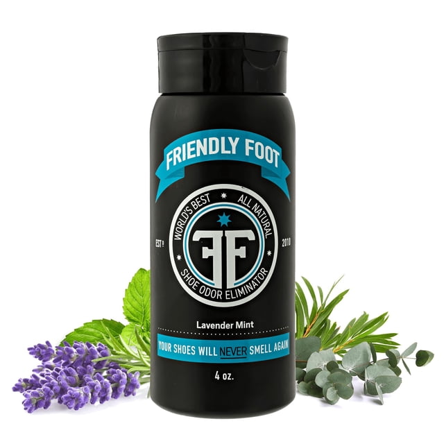 Polvo para pies Friendly Foot Lavender Mint desodorante para zapatos