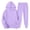 rrt317#-Light Purple, variant on Men Suits Casual Hooded Tracksuit Winter Autumn Fleece Wear With Hoodie And Joggers Light Purple S