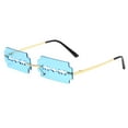 thumbnail image 1 of Gafas de sol divertidas Macarena sin montura estilo punk, 1 of 3