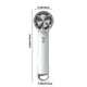 thumbnail image 3 of Ventilador portátil recargable por USB para electrodomésticos, diseño bonito, pequeño ventilador de escritorio de 3 velocidades con hebilla de escalada para niñas, mujeres y hombres con estilo, para i, 3 of 8