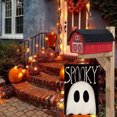 thumbnail image 5 of Sm:)e Spooky Ghost Halloween Garden Flag 12x18 Inch, 5 of 8