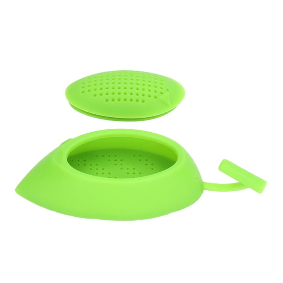 Tea Diffuser, Green Leaf Shape Tea Steeper Easy Cleaning  For Office For Tea Accessories