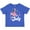 Royal Blue, variant on Inktastic 4th of July with Striped Stars Boys or Girls Toddler T-Shirt