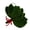 Dark Green, variant on Woven Keychain Handmade Pomelo Leaf Design Lucky Charm Keychain Hand-Crocheting Decorative Pendant Car Backpack Accessories