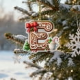 thumbnail image 4 of Adornos Navideños Colgantes con 26 Letras para Árbol de Navidad, Adornos Navideños Personalizados para Hacer Tú Mismo, Decoración Navideña, Decoración Colgante para Árbol de Navidad., 4 of 6