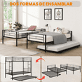 thumbnail image 4 of Litera Base Con Cama Extra Individual, 4 of 7
