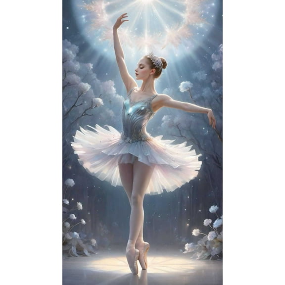 Ballet Lovers Ballerina Dance Dancer Styles Beautiful 300 Piece Jigsaw Puzzle