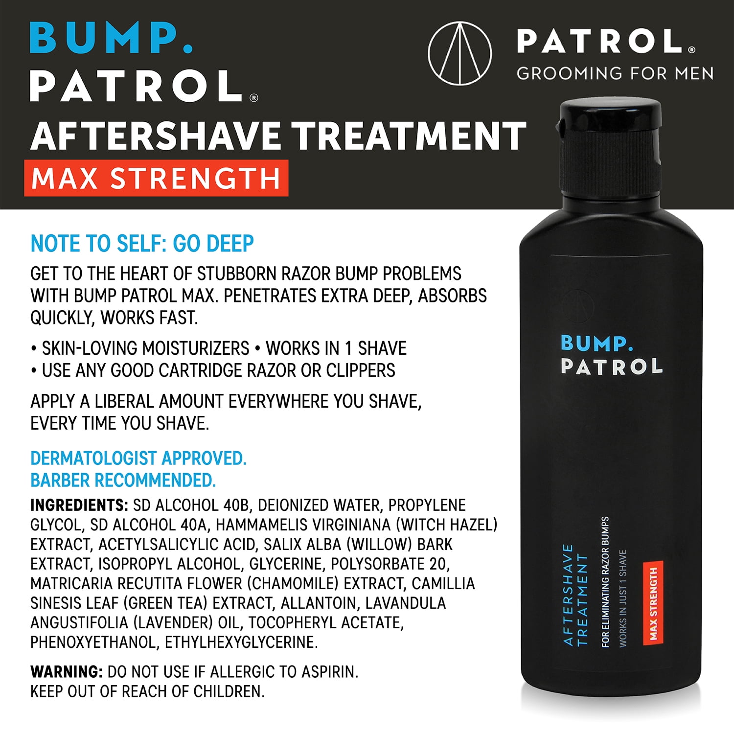 Bump Patrol Maximum strength Bump Patrol Maximum strength