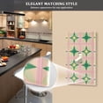 thumbnail image 5 of Yayeee Duplex Wall Plate 1-Gang 4.5"x2.7" Home Receptacle Light Switch Decorative Outlet Cover, Green Symmetrical Stars, 5 of 7