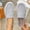 Gray, variant on Women's Canvas Slip-On Loafers with Frayed Edges, Lightweight Comfortable Casual Shoes, Footwear for Everyday Walking and Outdoor Activities Pink 42