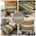thumbnail image 6 of Farmhouse Sage Green Brown Tapestry for Bedroom Wall Hanging Tapestry, Vintage Wooden Striped Ceiling Backdrop Tapestries Poster Blanket Wall Decor for Teens Room Living Room Dorm 39" x 59", 6 of 8