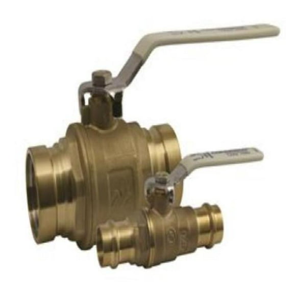 The Mosack Group 94VLF10301TMG 0.5 in. Press Ball Valve