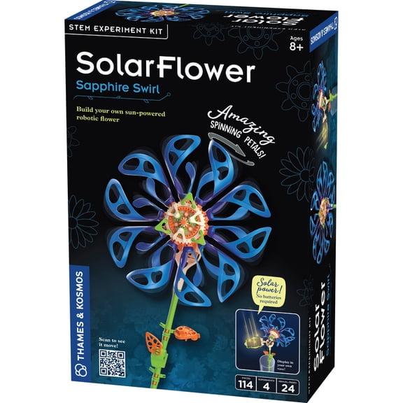 Solarflower - Sapphire Swirl, (Hardcover)
