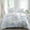 Blue, variant on Blue Cartoon Cats Set of 4 Bedding Quilt Covers, Cute Cats Sleeping Dreams Clouds 4-Piece Bed Sheet Set with Extra Soft Bed Sheets Quilt Cover Pillowcase, Twin